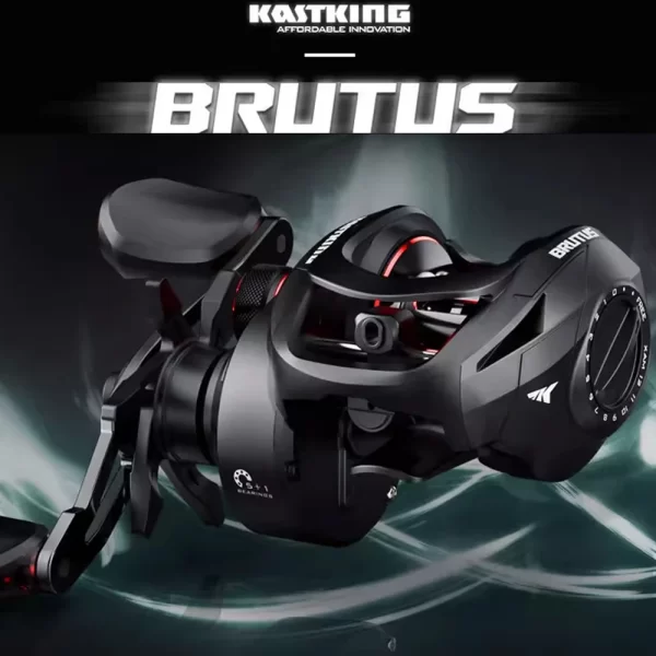 Carretilha KastKing Brutus de arremesso Sistema de Frenagem Magnética - Imagem 2
