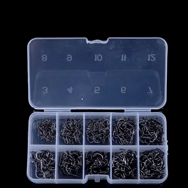 Kit com 500 Anzol Pequenos para Pesca de Água Doce, Aço Carbono - Image 7