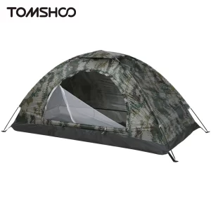 Tenda Ultraleve para Acampamento e Pesca, 1-2 Pessoas, Anti-UV, UPF 30+