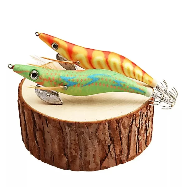 Conjunto de Iscas de Madeira Luminosas para Pesca - 10 Peças - Image 4