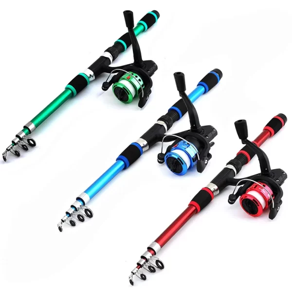 Conjunto  Vara de Pesca Telescópica com Molinete - Image 5