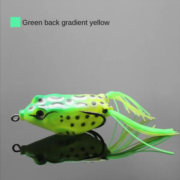 Isca artificial sapo macio, 5 unidades, ideal para pesca de baixo, mar e rios - Image 3