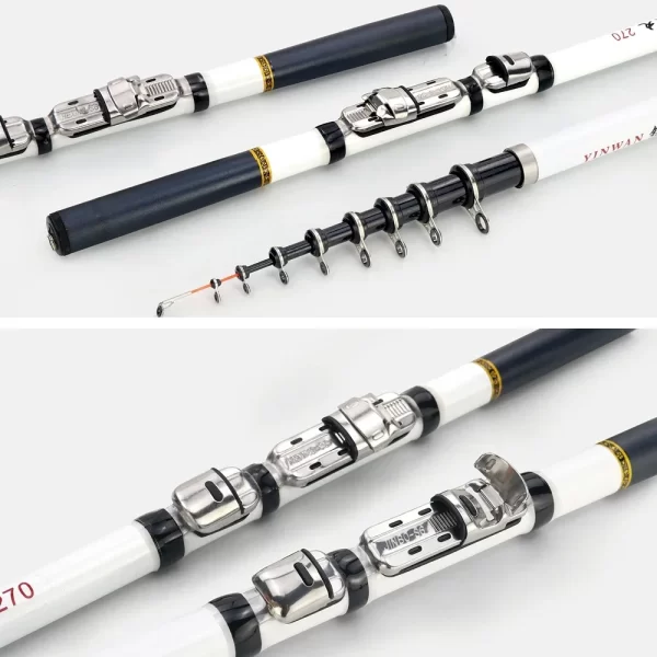 Vara Fibra de Carbono Telescópica  Premium  - Equipamento de Pesca de Alta Qualidade - Image 6