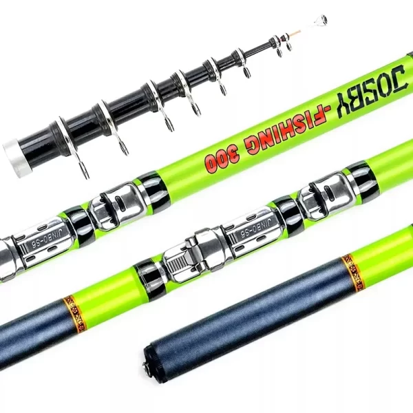 Vara Fibra de Carbono Telescópica  Premium  - Equipamento de Pesca de Alta Qualidade - Image 2