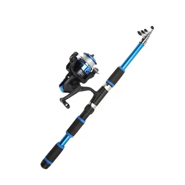 Conjunto  Vara de Pesca Telescópica com Molinete - Image 2