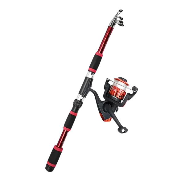 Conjunto  Vara de Pesca Telescópica com Molinete - Image 4