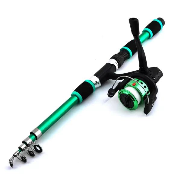 Conjunto  Vara de Pesca Telescópica com Molinete - Image 3