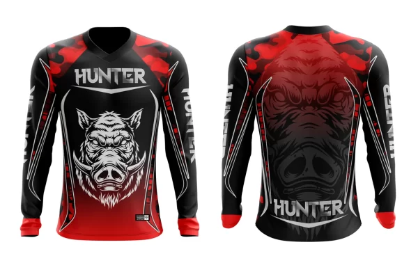 Camisa de Caça UV50 Hunter - Adulto e Infantil, Secagem Rápida - Image 3