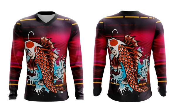 Camisa de Pesca com Proteção UV50  Secagem Rápida – Infantil e Adulto - Image 3