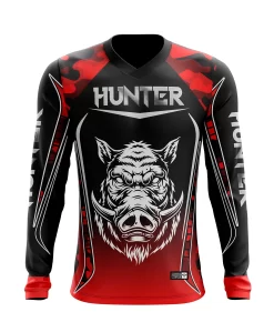 Camisa de Caça UV50 Hunter - Adulto e Infantil, Secagem Rápida