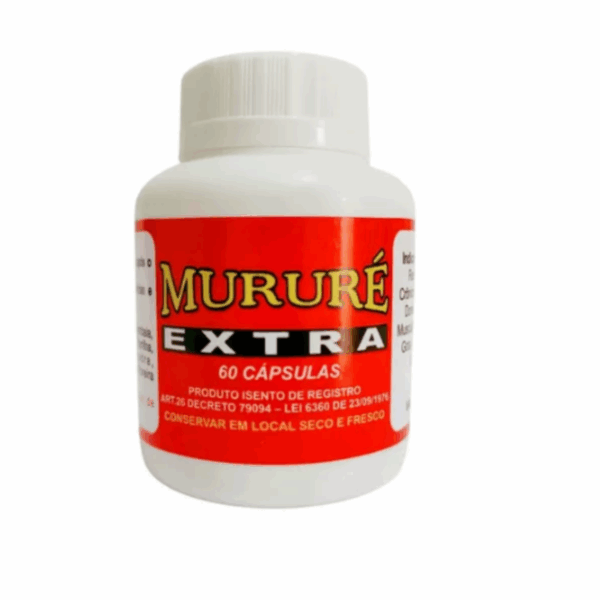 Mururé extra 60 capsulas 100% natural