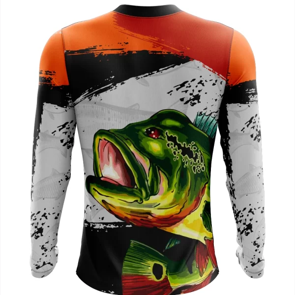 Camisa de pesca Uv50 Fish Camisa de pesca adulta com secagem rápida - Imagem 2