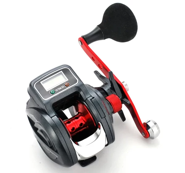 Carretilha Pesca Com Contador D Linha Digital Staco - Image 3