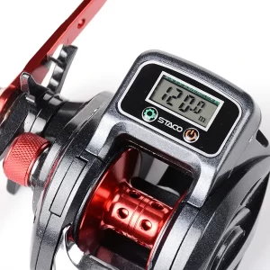 Carretilha Pesca Com Contador D Linha Digital Staco