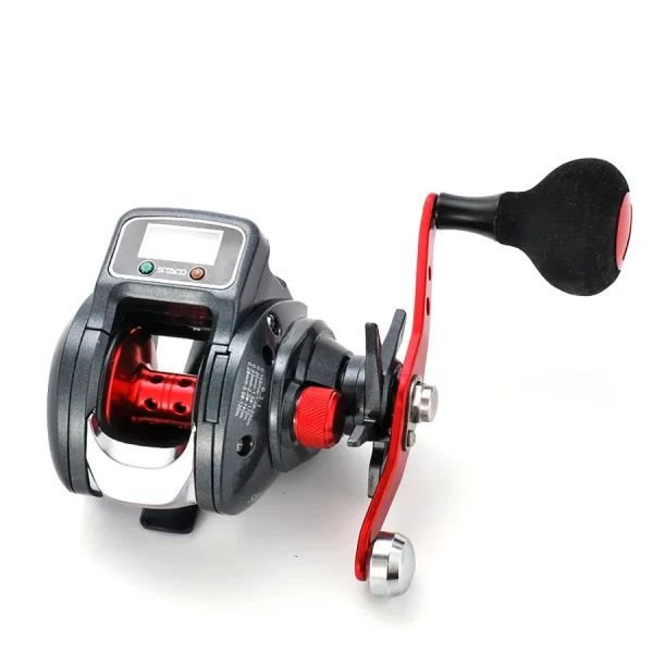 Carretilha Pesca Com Contador D Linha Digital Staco - Image 2