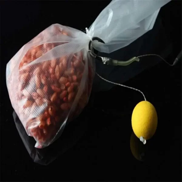 50 Sacos PVA Solúveis Para Pesca de Carpa — Ideal Para Iscas e Cevas - Imagem 2